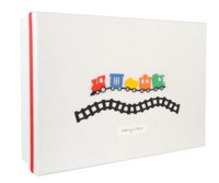 Boy's Train Keepsake Box