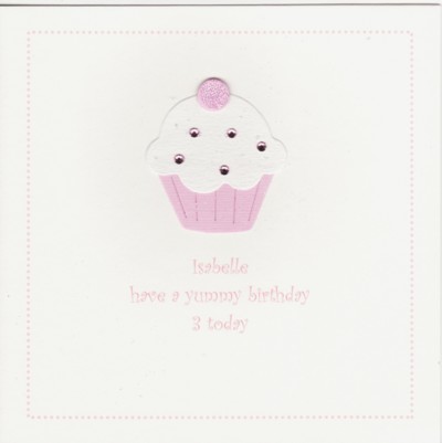 Birthday  Card- Cupcake