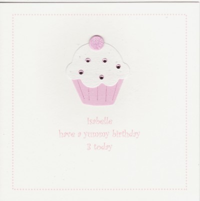 Birthday  Card- Cupcake