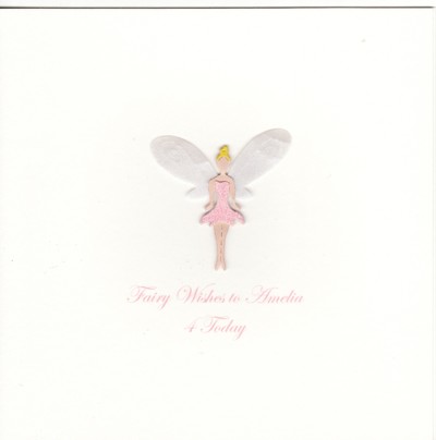 Birthday  Card- Fairy