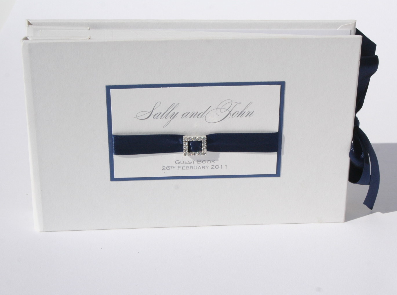 Diamante Wedding Guest Book