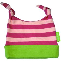 Toby Tiger Stripy Hat - Pinks