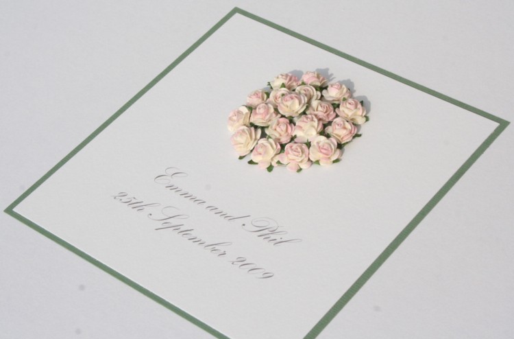 Wedding 'roses' Keepsake Box