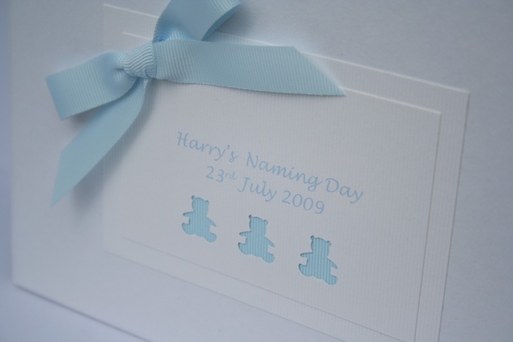 Little Teddies Christening or Naming Day Guest Book