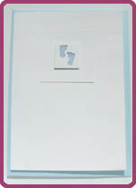 Card - Petite feet