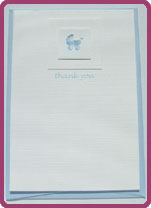 Baby Thank you cards - set of 10