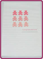 Card - Newborn baby congratulations